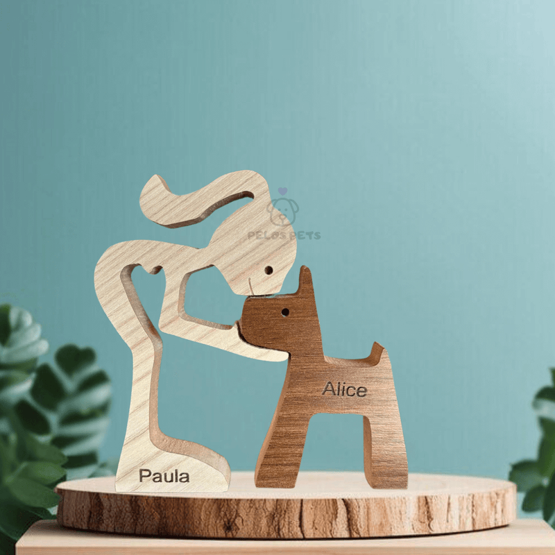 Wood Sculpture by Pets®️