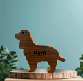 Cocker Spaniel Wood Sculpture