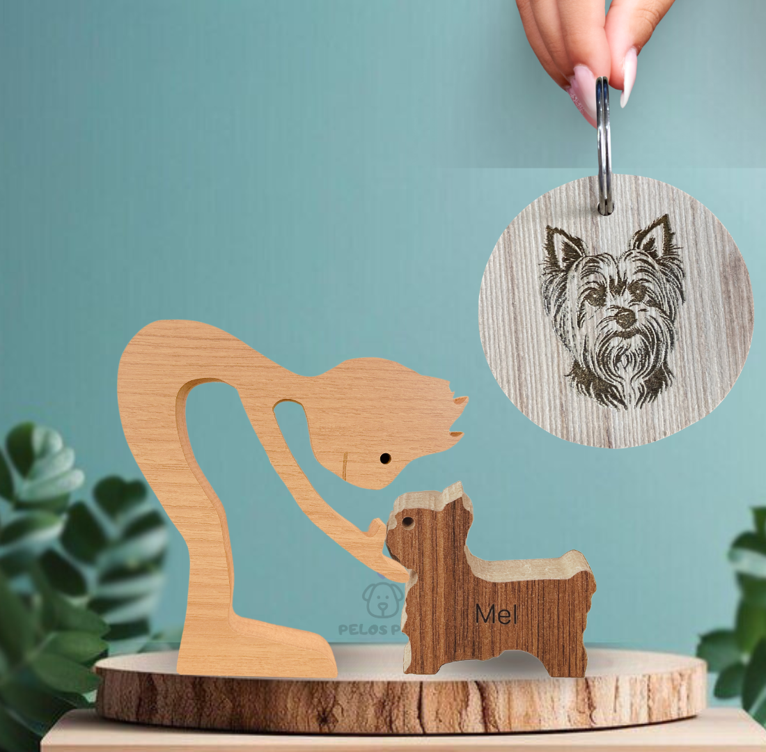 Wood Sculpture by Pets®️