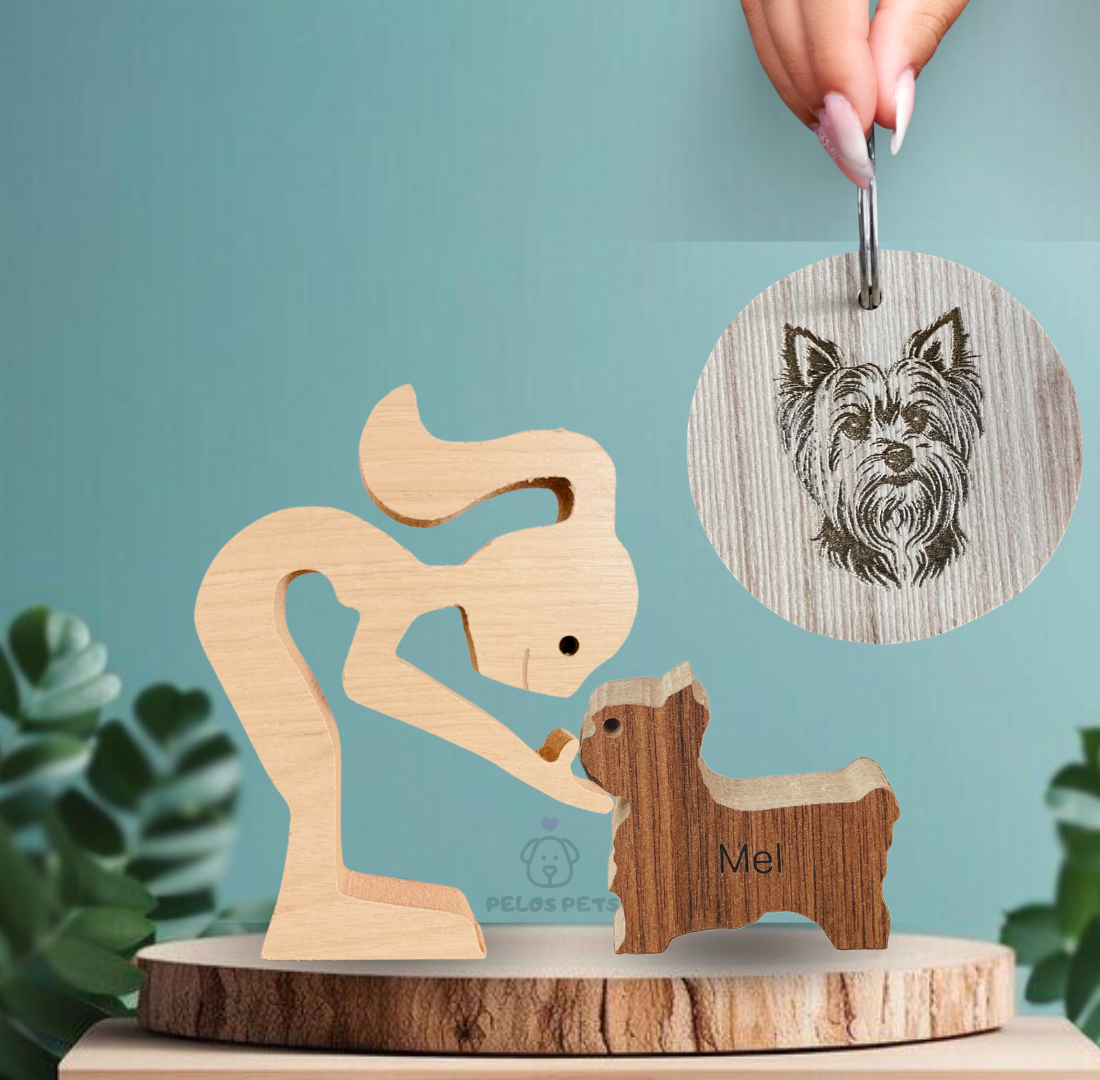 Wood Sculpture by Pets®️