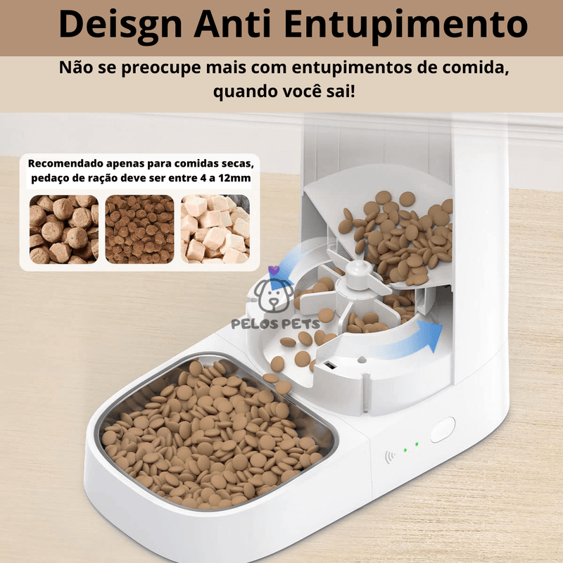 NutriPet - Alimentador Automático Inteligente Wi-Fi