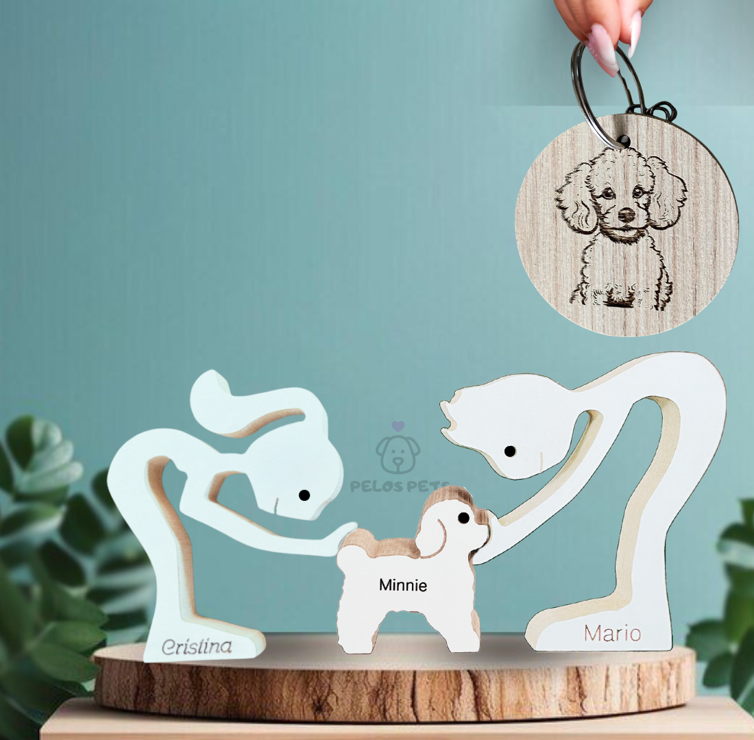 Wood Sculpture by Pets®️