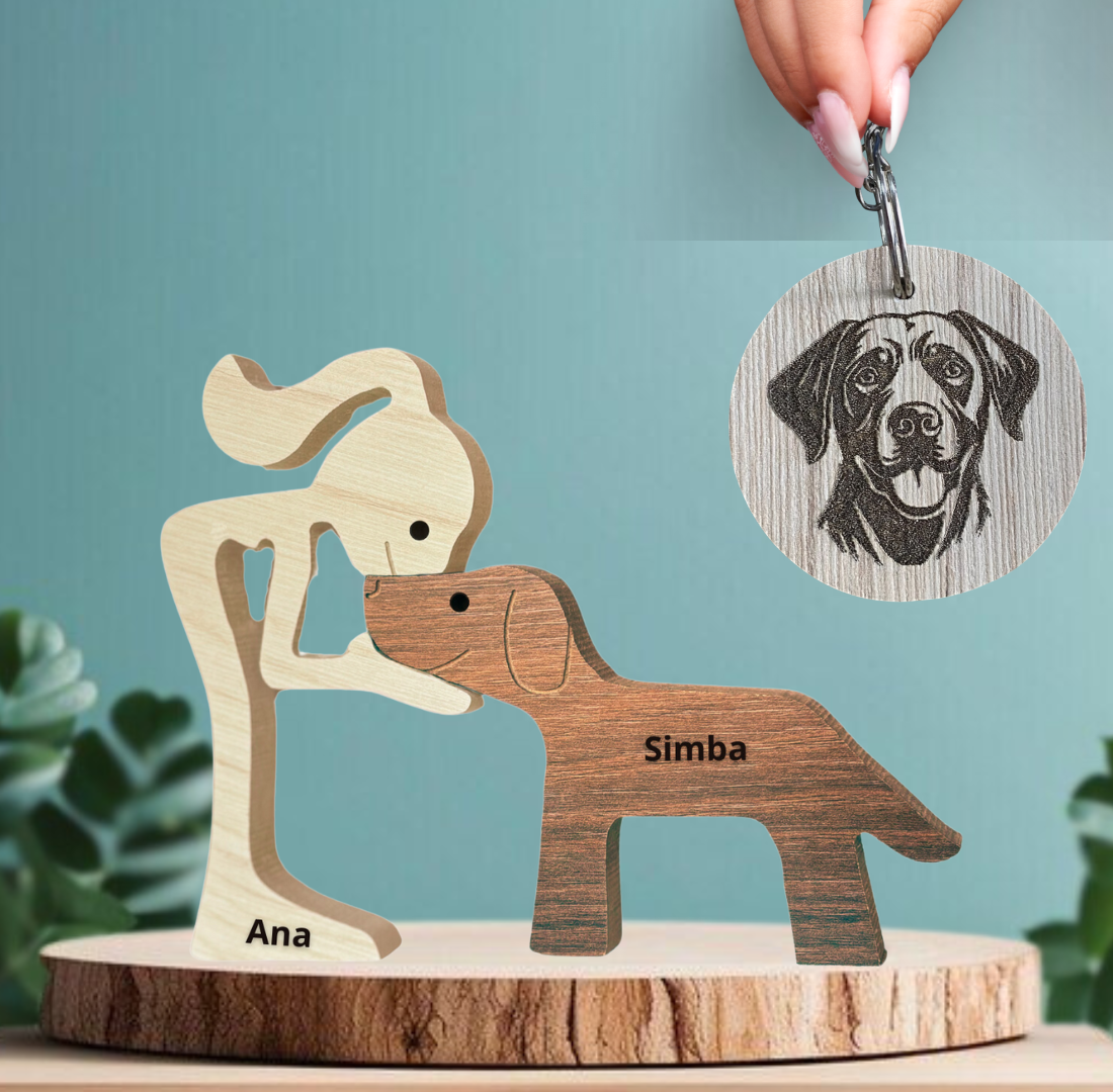 Wood Sculpture by Pets®️