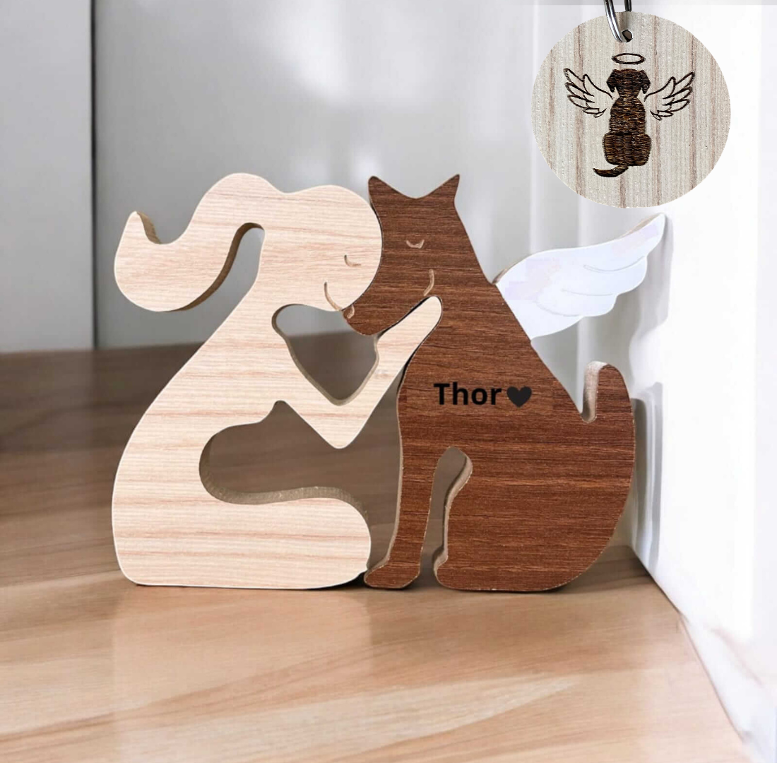 Wood Sculpture by Pets®️