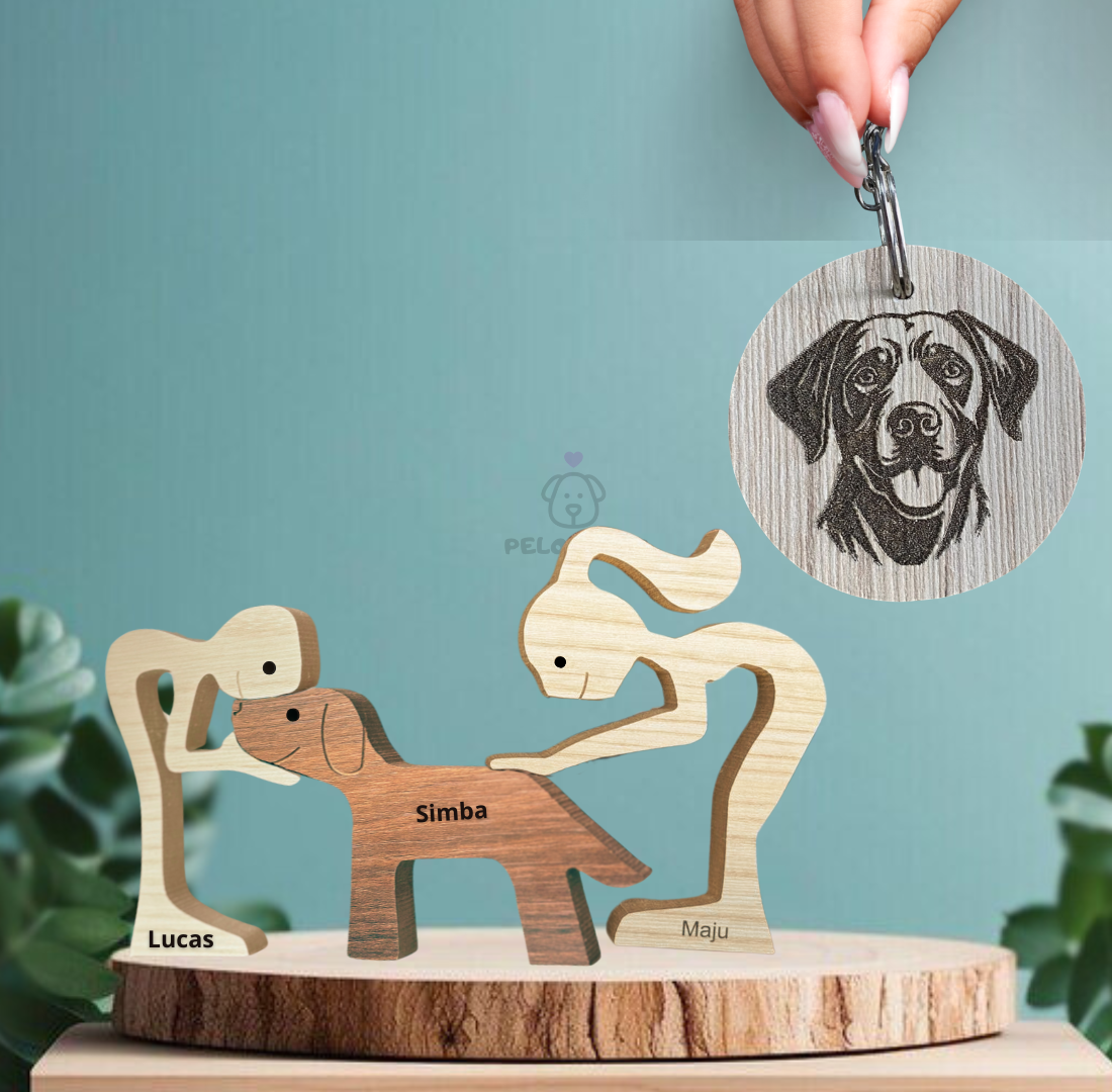 Wood Sculpture by Pets®️