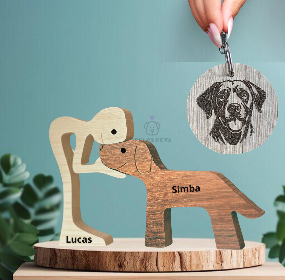 Wood Sculpture by Pets®️