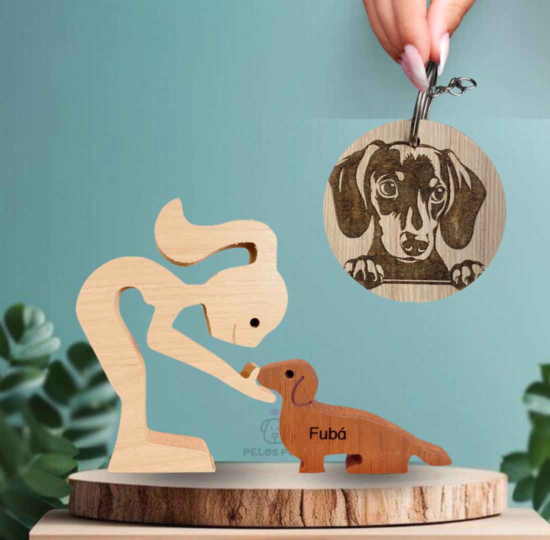 Wood Sculpture by Pets®️