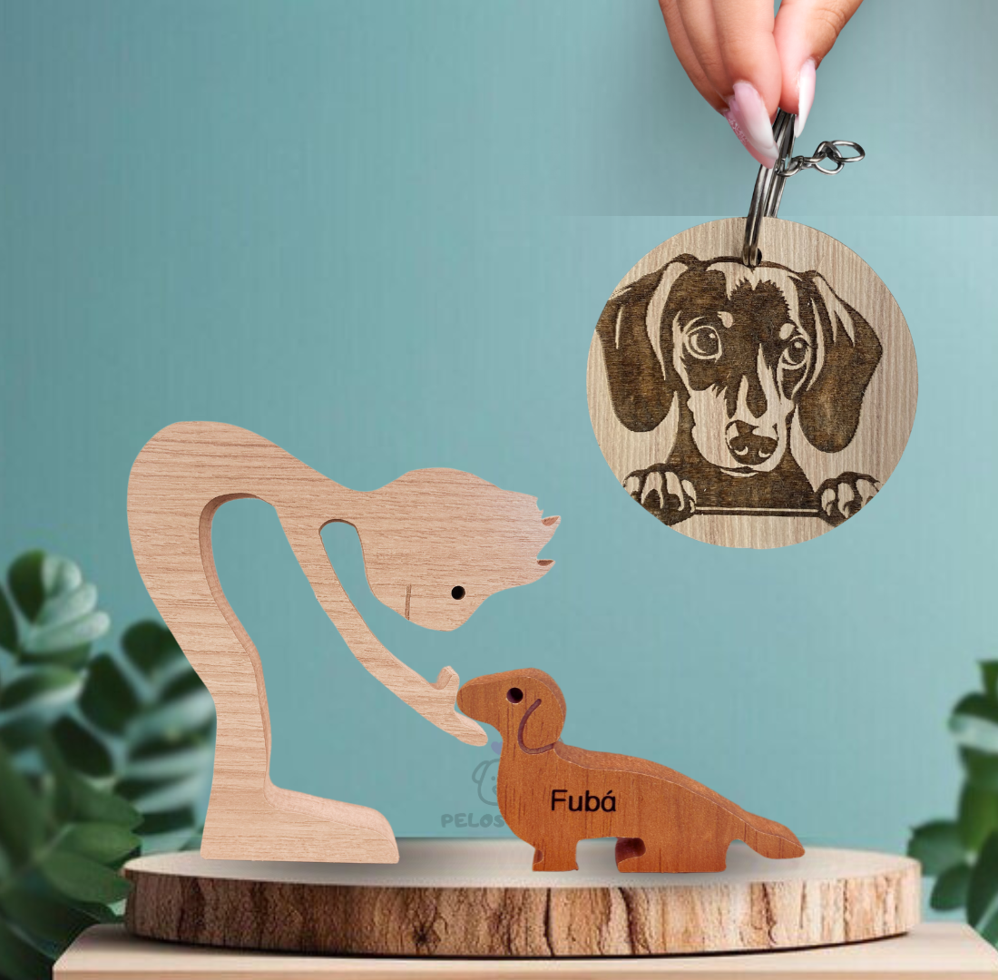 Wood Sculpture by Pets®️