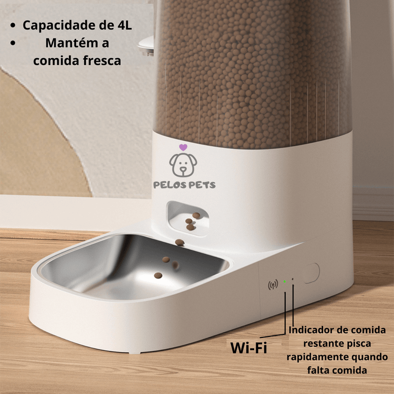 NutriPet - Alimentador Automático Inteligente Wi-Fi