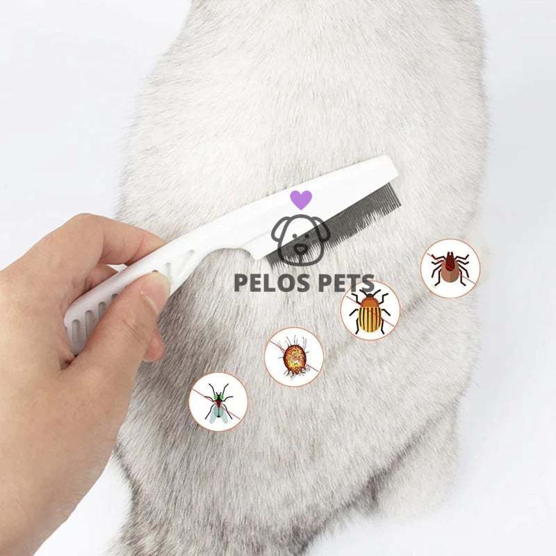 PET COMB - Pente removedor de pulgas, carrapatos e sujeiras