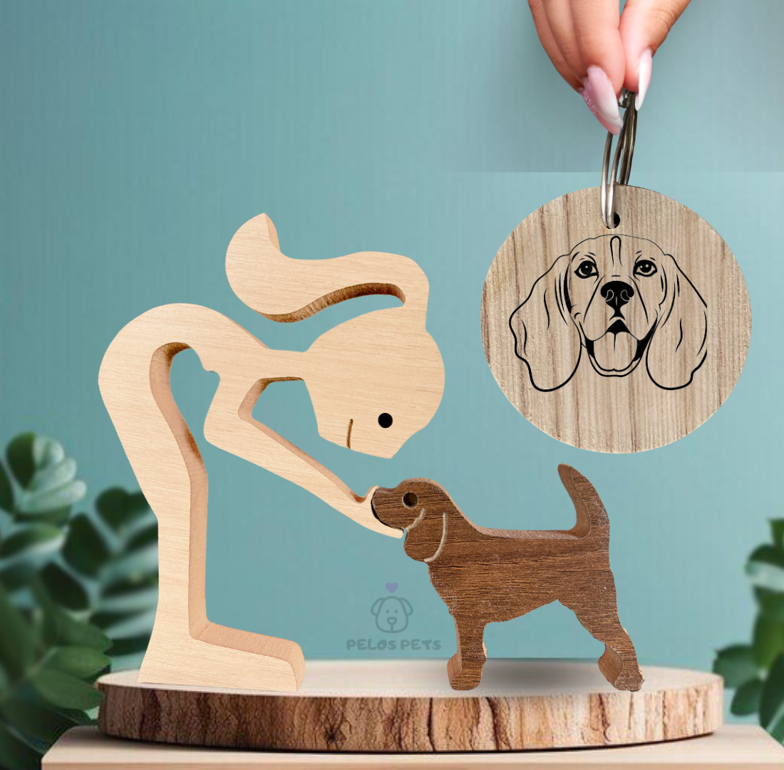 Wood Sculpture by Pets®️