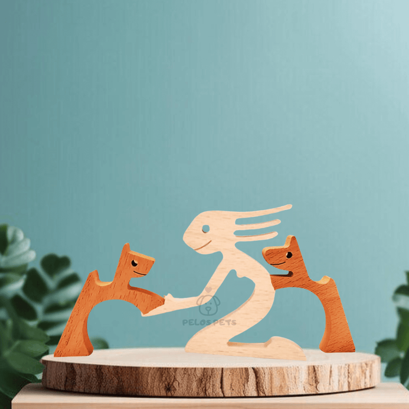 Wood Sculpture by Pets®️