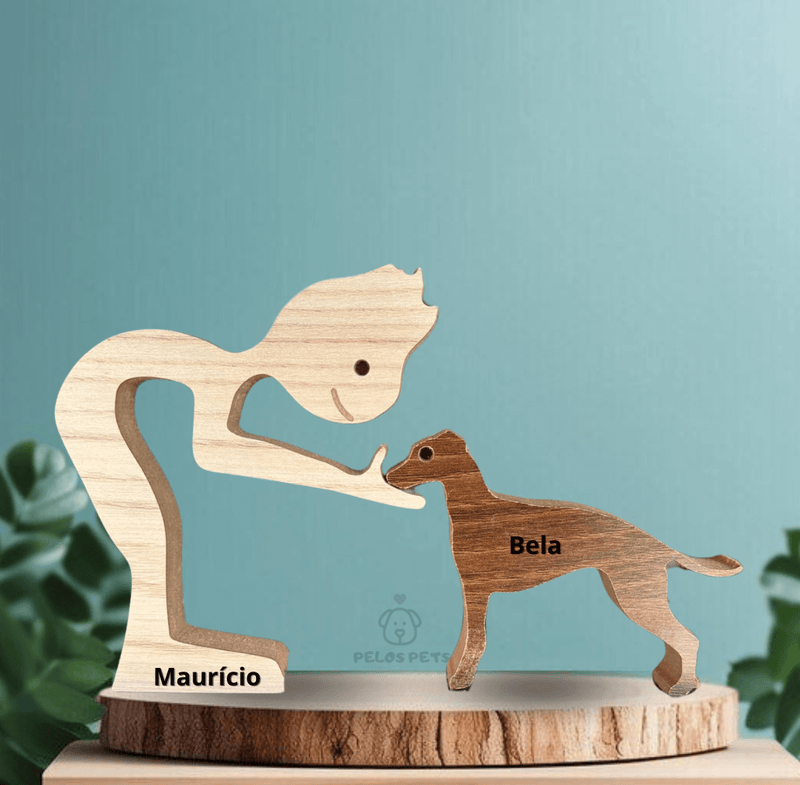 Wood Sculpture by Pets®️