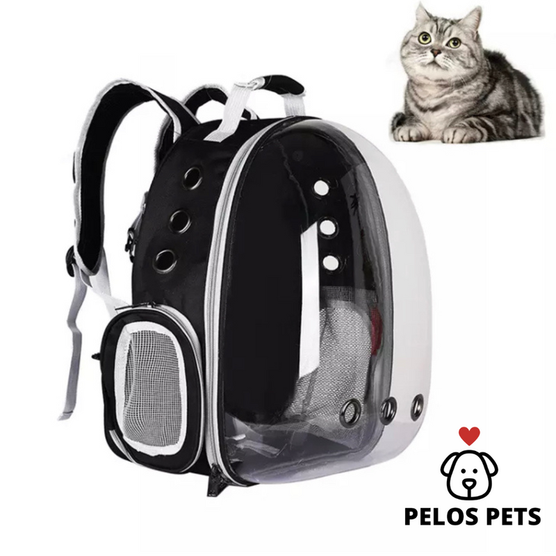 Mochila Transparente Pelos Pets