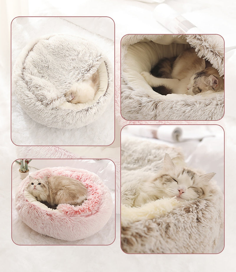 Cotton Candy Anti-Stress Bed for Cats