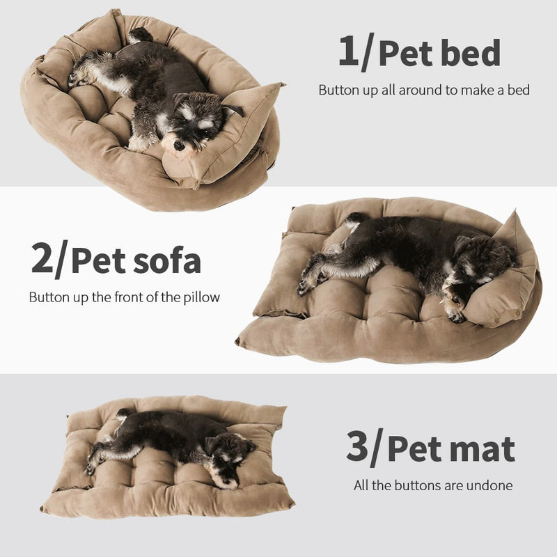 CONFORTPLUS 3 in 1 Sofa Bed for Dogs and Cats 