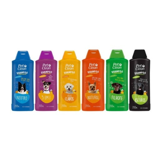 Shampoo e Condicionador CLEAN PET 2 in 1 para Cães e Gatos