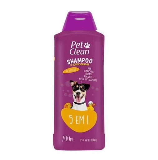 Shampoo e Condicionador CLEAN PET 2 in 1 para Cães e Gatos