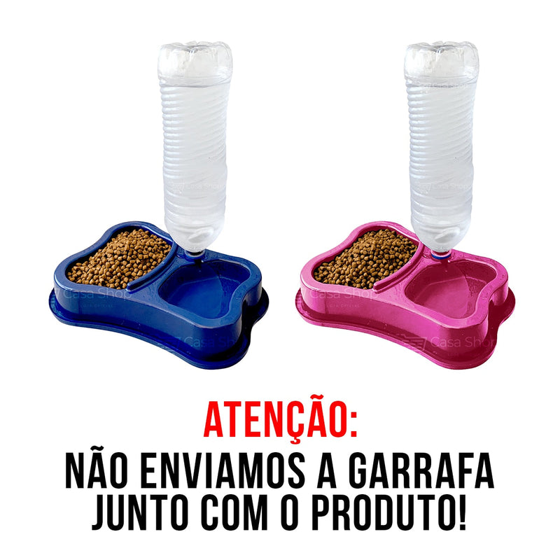 Comedouro Duplo Anti-Formiga HUNGRY PET