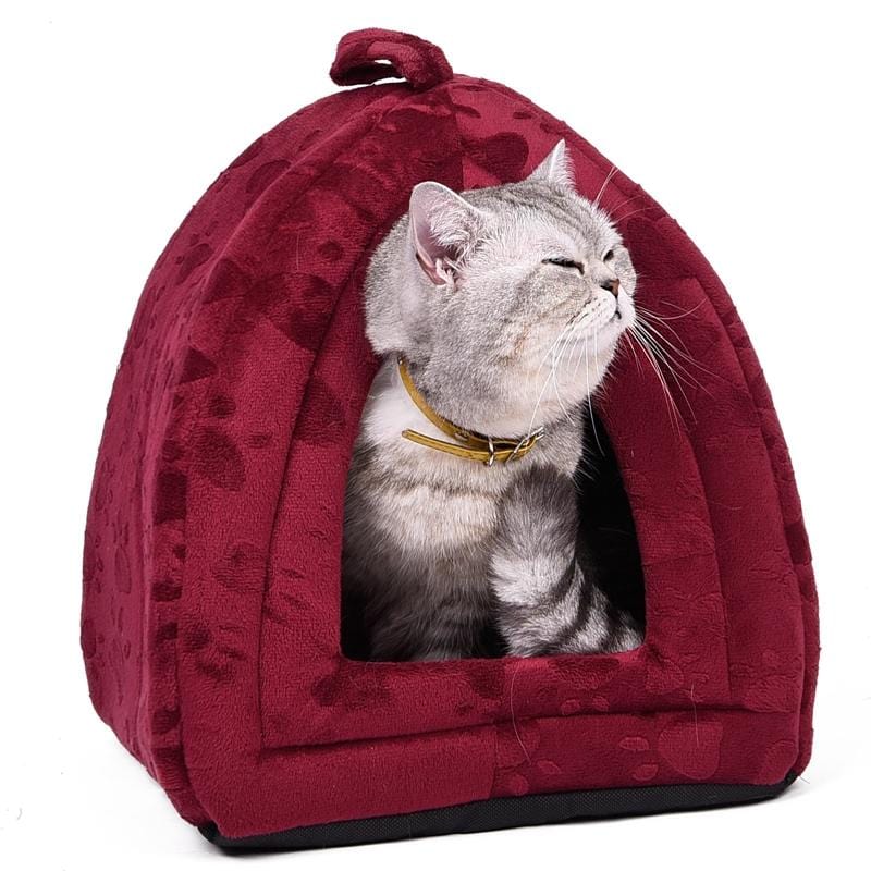 Cabaninha para Gatos Meow Feliz