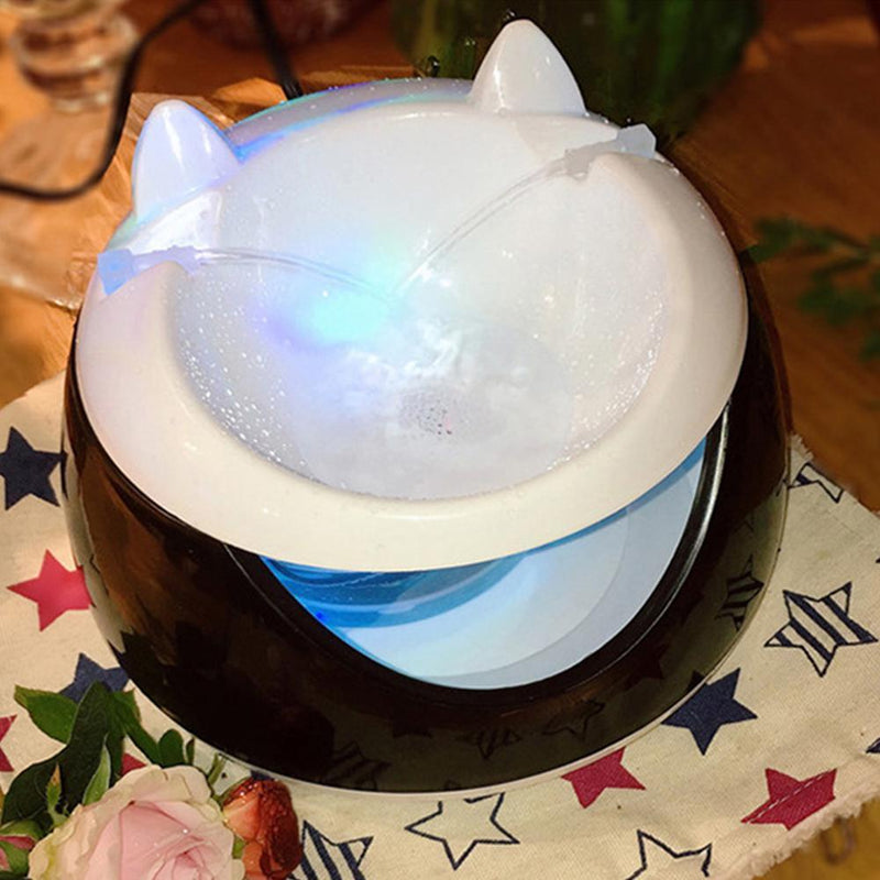 Luminous Water Fountain for Dogs and Cats 