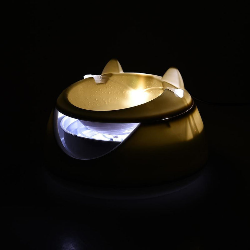 Luminous Water Fountain for Dogs and Cats 